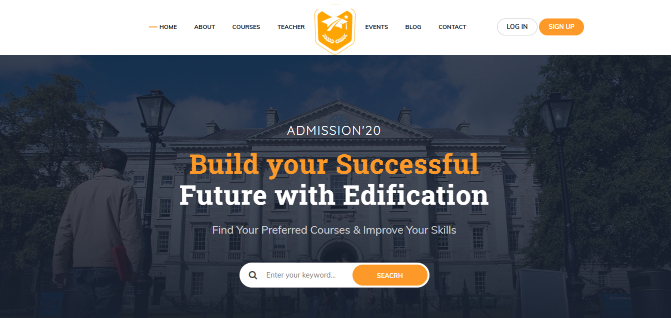 School Website Template