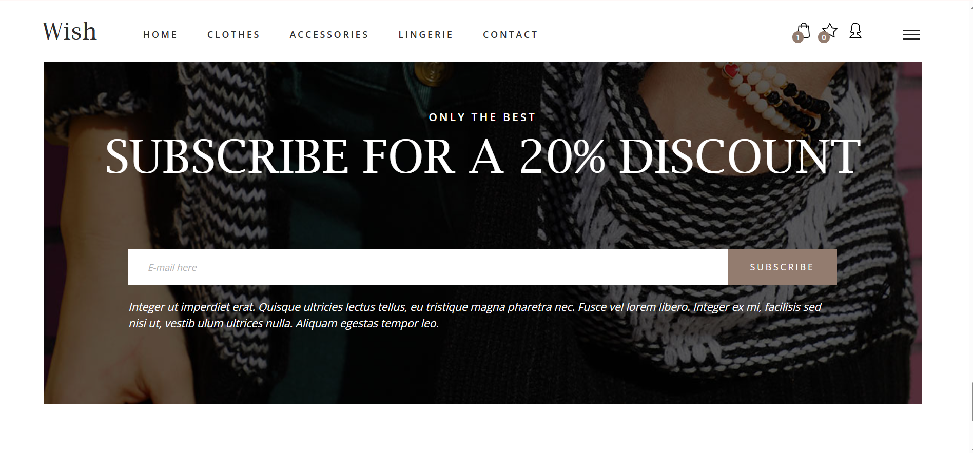 Fashion E‑Commerce Lookbook