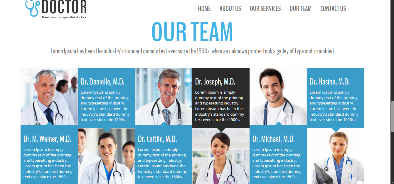 Medical Info Microsite