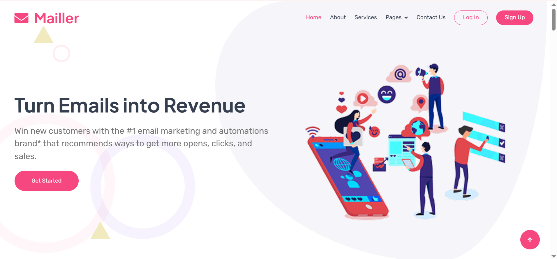 SaaS Landing Page